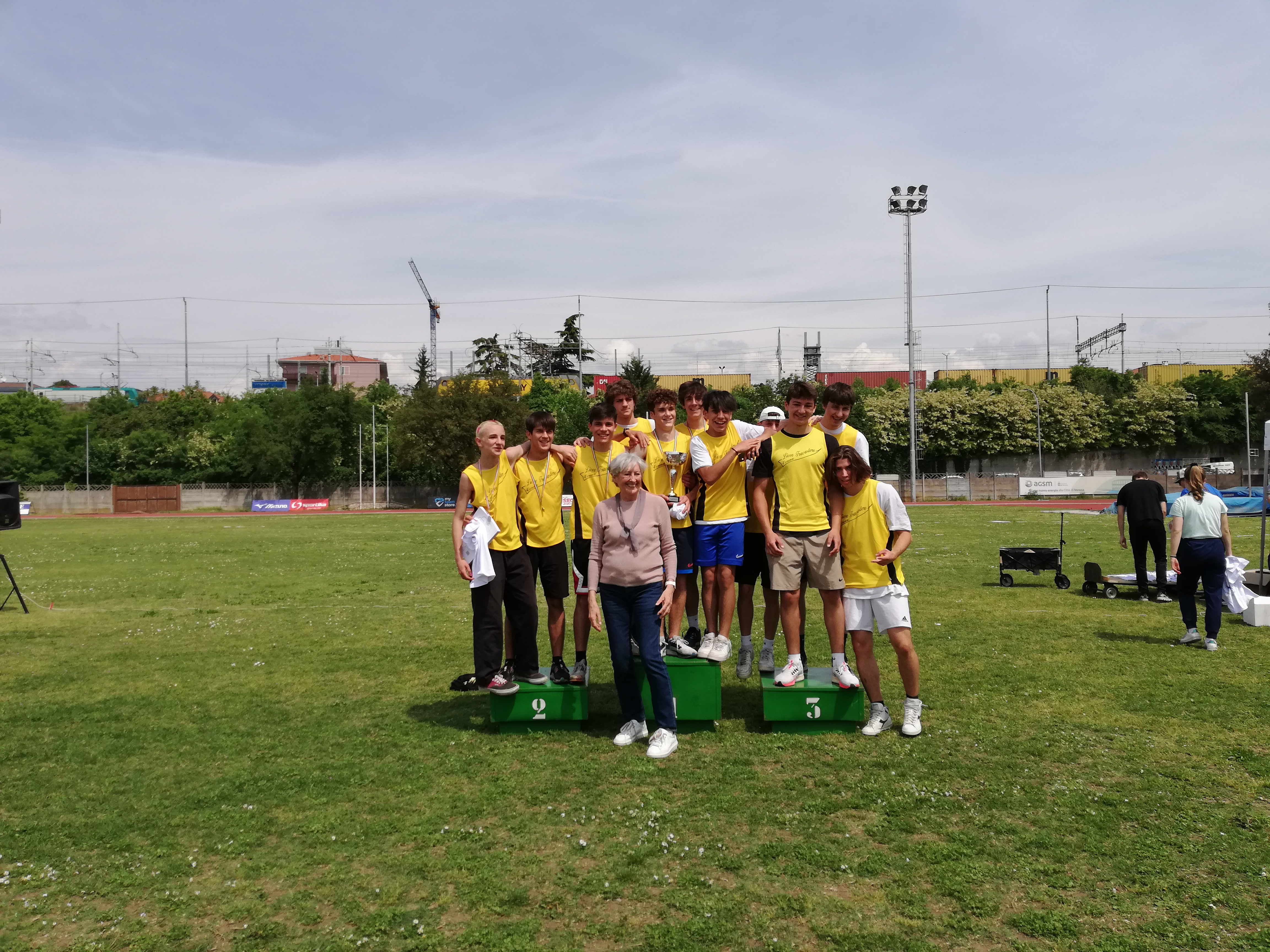 atletica podio Am